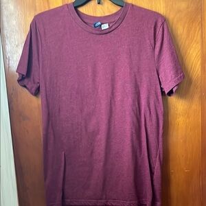 Vans Men's Burgundy Short Sleeve Tee